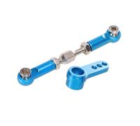 Compatible avec MJX H16 16207 16208 16209 16210 1/16 Pièces De Voiture Radiocommandée Palmarteau De Servo Et Biellette De Direction pour Bras De Servo 25T en Métal Pièces Mise RC