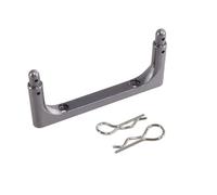 Compatible avec MJX pour Hyper Go 14301 14302 14303 1/14 Télécommande Voiture Amélioration Pièce Métal Avant Carrosserie Montant Avant Carrosserie Montants Pièces