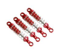 Compatible avec MN 066B 1/12 Télécommande Voiture Améliorations Modifications Pièces De Rechange Accessoires Amortisseurs Amortisseurs RC(Red)