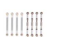Compatible avec MN D90 D91 D96 D99 D99S MN90 pour MN99S 1/12 Pièces De Mise À Niveau pour Voitures Télécommandées Biellettes De Suspension en Métal pour Châssis RC Pièces