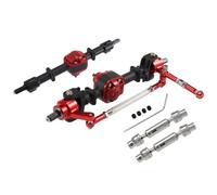 Compatible avec MN D90 D91 D96 D99S pour MN-90 pour MN99S 1/12 RC Pièces De Mise À Niveau De Voiture Métal Avant Arrière Pont Essieu Arbre De Transmission Essieu Avant Arrière RC