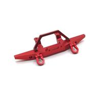 Compatible avec MN D90 D91 D96 pour MN98 99S 1/12 RC Modification Et Mise À Niveau De Voiture Accessoires Pare-Chocs Avant en Métal RC Pare-Chocs(Red)