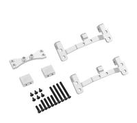 Compatible avec MN D90 D91 D96 pour MN99S 1/12 RC, Accessoires De Pièces De Voiture, Base De Tige De Traction en Métal pour Axe De Siège pour Support De Servo Haut Pièces Mise RC