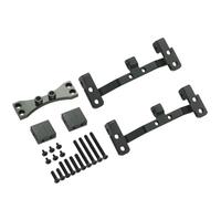 Compatible avec MN D90 D91 D96 pour MN99S 1/12 RC, Accessoires De Pièces De Voiture, Base De Tige De Traction en Métal pour Axe De Siège pour Support De Servo Haut Pièces Mise RC