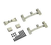 Compatible avec MN D90 D91 D96 pour MN99S 1/12 RC, Accessoires De Pièces De Voiture, Base De Tige De Traction en Métal pour Axe De Siège pour Support De Servo Haut Pièces Mise RC