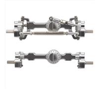 Compatible avec MN D90 D91 D99 D99S pour MN99S pour MN98 MN90 1/12 Pièces De Rechange pour Voitures RC Essieu Portique Avant Et Arrière en Métal Usiné CNC Pièces Voiture RC