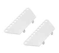 Compatible avec MN D90 D91 D99S pour MN99S 1/12 Pièces De Mise À Niveau Voitures Télécommandées, Accessoires De Modification 2 Pièces, Plaque Latérale De Pédale en Métal Pièces Voiture RC