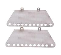 Compatible avec MN D90 D91 D99S pour MN99S 1/12 Pièces Et Accessoires pour Voitures Télécommandées 2 Plaques Latérales De Pédales en Métal Pièces Voiture RC