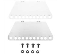 Compatible avec MN D90 D91 D99S pour MN99S 1/12 Télécommande Voiture Pièces De Mise À Niveau Accessoires De Modification Plaque Latérale De Pédale en Métal Pièces Voiture RC