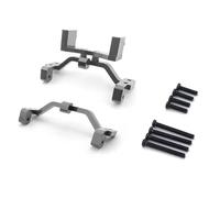 Compatible avec MN D90 D91 pour MN99S pour WPL C24 C14 C14K C24K RC Pièces De Camion De Voiture, Base De Biellette De Direction en Métal, Support Retenue De Montage Servo Pièces Mise RC