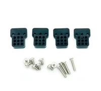 Compatible avec MN D90 D91 pour WPL B1 B14 B16 B24 C14 C24 B36 Pièces De Voiture Télécommandée 1 Jeu D'extension De Support D'amortisseur Réglable en Métal Pièces Voiture RC