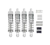 Compatible avec MN D90 pour MN-90 pour MN99S pour WPL C14 C24 C34 RC Pièces De Voiture Accessoires De Mise À Niveau 1 Jeu D'amortisseurs en Métal RC Voiture Amortisseur