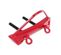 Compatible avec MN pour MN128 1/12 RC Car Upgrade Accessories Parts Alliage D'aluminium Pare-Chocs Avant Crash Belt Trou De Treuil RC Pare-Chocs(Red)