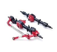 Compatible avec MN pour MN82 pour LC79 RC Camion Voiture Pièces De Mise À Niveau Accessoires 2 Pièces Axe Métallique Engrenage Métallique Essieu Avant Et Arrière Pièces Mise RC
