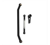 Compatible avec MN128 Mise À Niveau BlackJADD 1/12 RC Pièce De Modification pour Mise Niveau Voiture Kit De Biellette Direction Renforcée Alliage D'aluminium Bielle RC Voitures