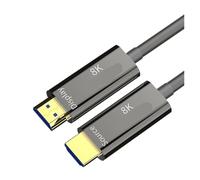 Compatible Avec MOSHOU, Câble HDMI 2.1 À Fibre Optique 8K 8K 60 Hz 4K 120 Hz 48 Gbps Ultra Haute Vitesse Dynamic HDR HDCP 2.2 & 2.3 EARC For PS5 RTX4080.(Peak Version,4m(13.12 ft))