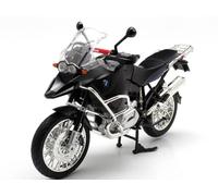 Compatible avec moto BMW R1200GS Gris/Noir 1:9 Rastar 42000