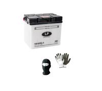 Compatible avec Moto Guzzi T3 California 850 dal 1975 al 1983 Batterie LP Y60-N30L-A (IDENTIQUE YUASA 53030) CCA 300 FOURNIE COMPLÈTE Batteries Dry 30 AMPÈRE 12 Volt 187X128X167MM