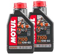 Compatible avec Motul 7100 4T 10W-60 Huile moteur 100 % synthétique 2 l
