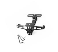 Compatible avec MT03 pour MT07 pour MT09 pour YZFR1 pour R3 pour R6 pour FZ1 pour FZ6 pour FZ7 Remplacement du Support De Plaque D'immatriculation De Moto Support De Plaque Moto(Old Version Black)