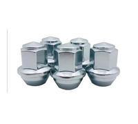 Compatible avec Mustang, Edge et Taurus. Lot de 20 écrous de Roue, vis de moyeu M14x1,5 hexagonales, épaisseur 37 mm (argenté).