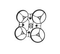 Compatible avec NewBeeDrone, Cadre LiteAF cafard 65mm, Rouge Noir Blanc, for pièces de Drone de Course Quadcopter(Black)