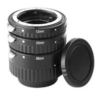 Compatible avec Nikon F D90 D3000 D3100 D3200 D5000 D5100 D5200 D7000 D7100 Monture Autofocus Macro Extension Tube Set