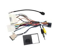 Compatible avec Nissan Altima/Teana 2019-2020/Sylphy 2020 Android 2 Din GPS Autoradio Canbus Box Décodeur DF-RZ-13 Faisceau de câbles Câble d'alimentation(For 8 Inch Radio)