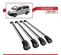 Compatible Avec Nissan Nv200 2010-2019 Barres De Toit Ace-1 Railing Porte-Bagages De Voiture 4 Barras Gris