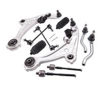 Compatible Avec Nissan Pour Altima 3.5L 2007 2008 2009 2010 2011 2012 Bras Commande Inférieur Avant Biellette Direction Barre Stabilisatrice Remplacement EV800356 Kit de bras de liaison