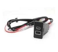 Compatible Avec Nissan Pour Paladin Pour Patrol Pour Y60 12 V 24 V Pd Qc3.0 USB Double Port Adaptateur Charge Rapide Prise Étanche Haute Vitesse Prise port USB AUX