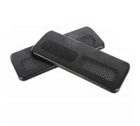 Compatible avec Nissan pour Patrol Y62 2011-2018 sous le siège AC climatiseur au sol conduit de sortie de ventilation couverture de grille accessoires de style de voiture (Color : Black)