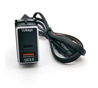Compatible Avec Nissan Pour Patrol Y62 Pour Sunny Dual QC3.0 Rapide Pour Chargeur Pour Type C Pd Adaptateur Prise D'interface USB 12 V 24 V Étanche Port USB