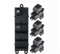 Compatible Avec Nissan Pour Qashqai J10 JJ10 2007-2015 25401EB30B 25411JD000 Interrupteur De Vitre Électrique Bouton de lève-vitre(Left set)