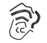 Compatible Avec Nissan Pour Titan V8 5.6L GAS 2004 2005 2006 2007 2008 2009 2010 2011 2012 2013 2014 Tuyau De Radiateur De Liquide De Refroidissement Durites Trop-Plein radiateur(Black)