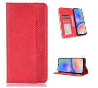 Compatible avec Nokia XR21, étui compatible avec Nokia XR21 Flip Stand Slot pour cartes de crédit Couverture portefeuille Red