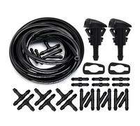 Compatible avec Oldsmobile Bravada 2002, 2003 et 2004 : 2 Buses de Lave-Glace Avant avec Tuyau de pulvérisation, doseur et raccord (avec régulateur).