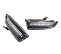 Compatible Avec Opel Pour Astra J 2009-2015 Feux De Position Latéraux Dynamiques De Voiture Clignotants Fluides Répétiteur Latéral Lampe Panneau Lampe Répéteur Latéral Lampe(Clear)