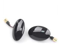 Compatible Avec Opel Pour Corsa C 2000-2009 Voiture Clignotant Dynamique Clignotant Feu De Position Latéral Clignotant Feux 09196353 Répéteur Latéral Lampe(Noir)