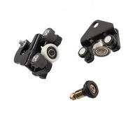 Compatible Avec Opel Pour Movano 1998 1999 2000 2001 2002 2003 2004 2005 2006 2007 2008 Rouleaux De Charnière De Porte Coulissante Droite/gauche Ensemble Supérieur, Moyen Et Inférieur Guide De Porte