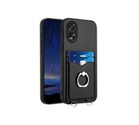 Compatible Avec OPPO A18 4G Cas Unique Incision Précise Fonction Baillou Haute Qualité FOXDOCK Noir