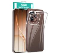Compatible avec Oppo Reno 15 Pro 5G - Pack complet - Coque Transparente Souple et Lot de 2 Films Verre Trempé 9H pour Ecran