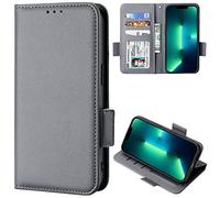 Compatible avec Oppo Reno 6 5G Coque,Compatible avec Oppo Reno6 5G PEQM00 CPH2251 Porte-Cartes Flip Kickstand Couverture à Fermeture magnétique Grey