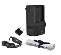 Compatible avec Panasonic Lumix DMC-G2 Chargeur Rapide « Intelligent » AC & DC + Chiffon de Nettoyage en Microfibre Nwv Direct.