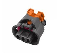 Compatible avec Peugeot 13801763 Connecteur étanche à 3 Broches Femelle pour Faisceau de câbles de Bobine d'allumage Moteur (3P Femelle)