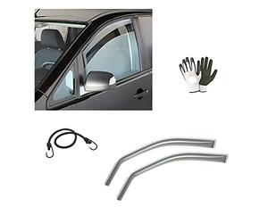 Compatible avec Peugeot 205 3/P. 12.147 Farad Paire DE DÉFLECTEURS pour LA Pluie ET ??Le Vent Protection Contre Le Vent pour FENÊTRE Voiture Verre AIR