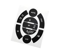 Compatible Avec Peugeot 308 3008 5008 Pièces De Rechange Autocollantes Pour Réparation De Boutons De Climatisation Intérieur De Voiture Autocollant bouton