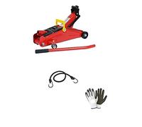 Compatible avec Peugeot 308 Station Chariot Crick HYDRAULIQUE pour Porte-Voitures pour Roues PNEUMATIQUES avec CAPACITÉ DE Levage du CRIC JUSQU'À 2 TONNES Professionnelles À CLIQUET