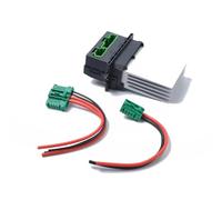 Compatible avec Peugeot 406 107 : résistance de Chauffage avec connecteur et Fil pour Moteur de Ventilateur de Chauffage 6441L2 7701207718 7701048390 F657165W (résistance et Fil)