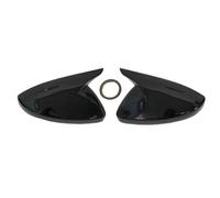 Compatible Avec Peugeot 508 2019 2020 2021 2022 Couvercle De Rétroviseur Latéral De Porte, Capuchons De Rétroviseur, Accessoires De Style De Voiture Rétroviseurs Auto Coques(Bright black)
